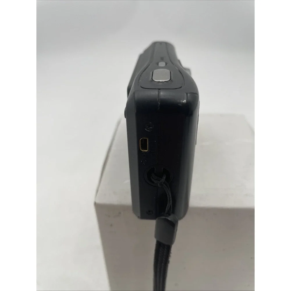 GE RS1200 12.4MP Digital Camera 3X Zoom+Battery+SD Card Black